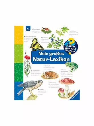 RAVENSBURGER | Buch - Wieso Weshalb Warum - Mein großes Natur-Lexikon | 